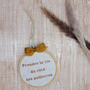 Cadre de citation Paillettes