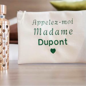 Pochette simili cuir